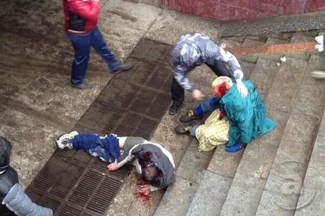 Пророссийские боевики напали на евромайдановцев в Харькове