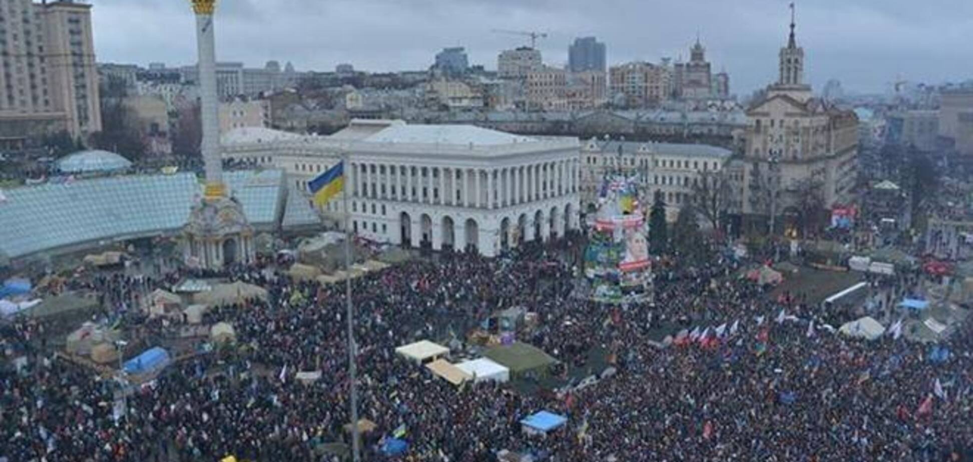 Сотники Майдана созывают вече на 19:00