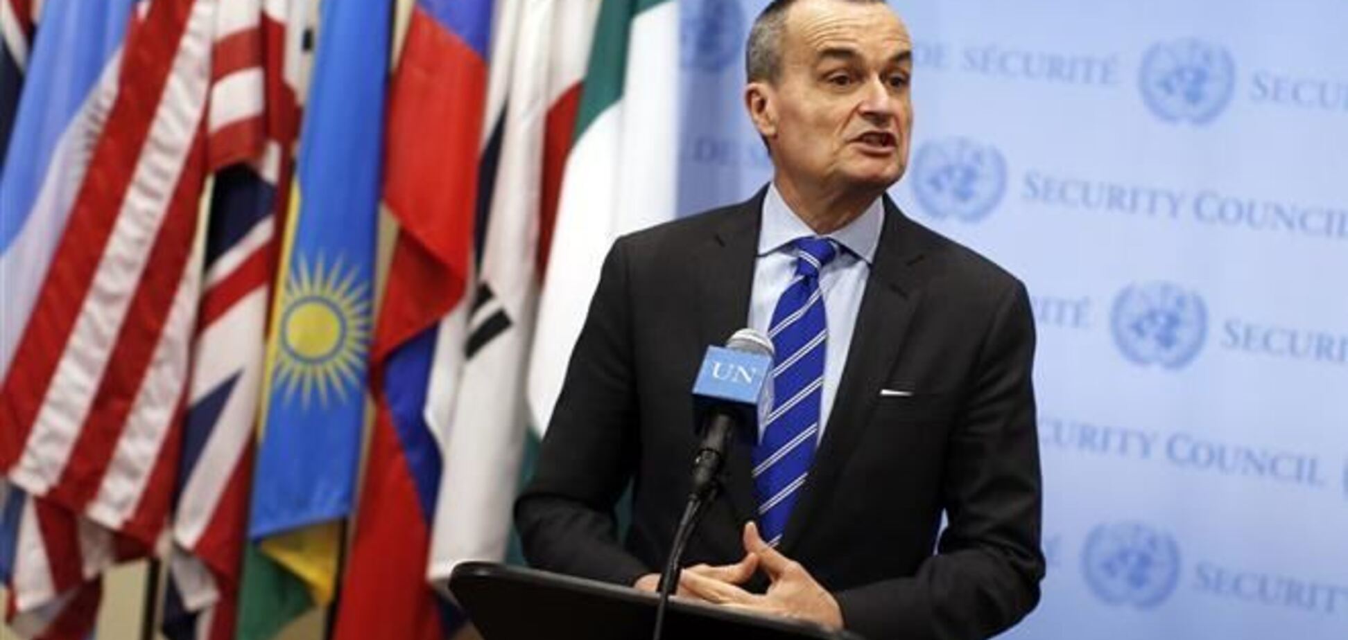 На востоке Украины используется 'крымский сценарий' - посол Франции в ООН