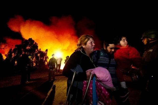 Чилі: у пожежі знищено 2000 будинків