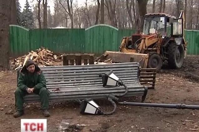 После Антимайдана Мариинский парк пострадал на 6 млн грн
