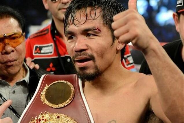 Пакьяо наложили 32 шва после боя с Брэдли