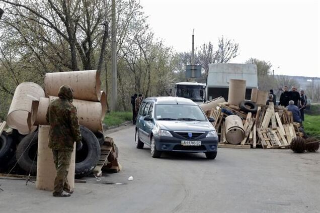 На границе Харьковской и Донецкой областей появились антисепаратистские блокпосты