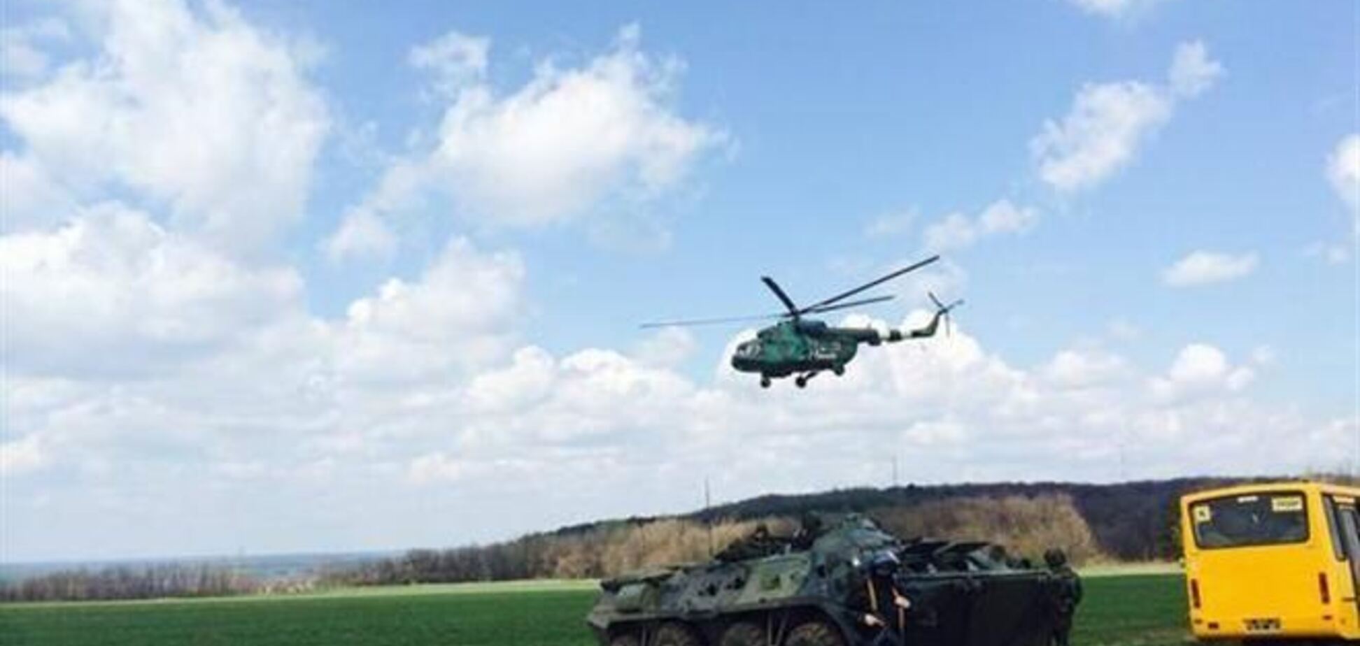 Колонна МВД Украины вошла в Славянск