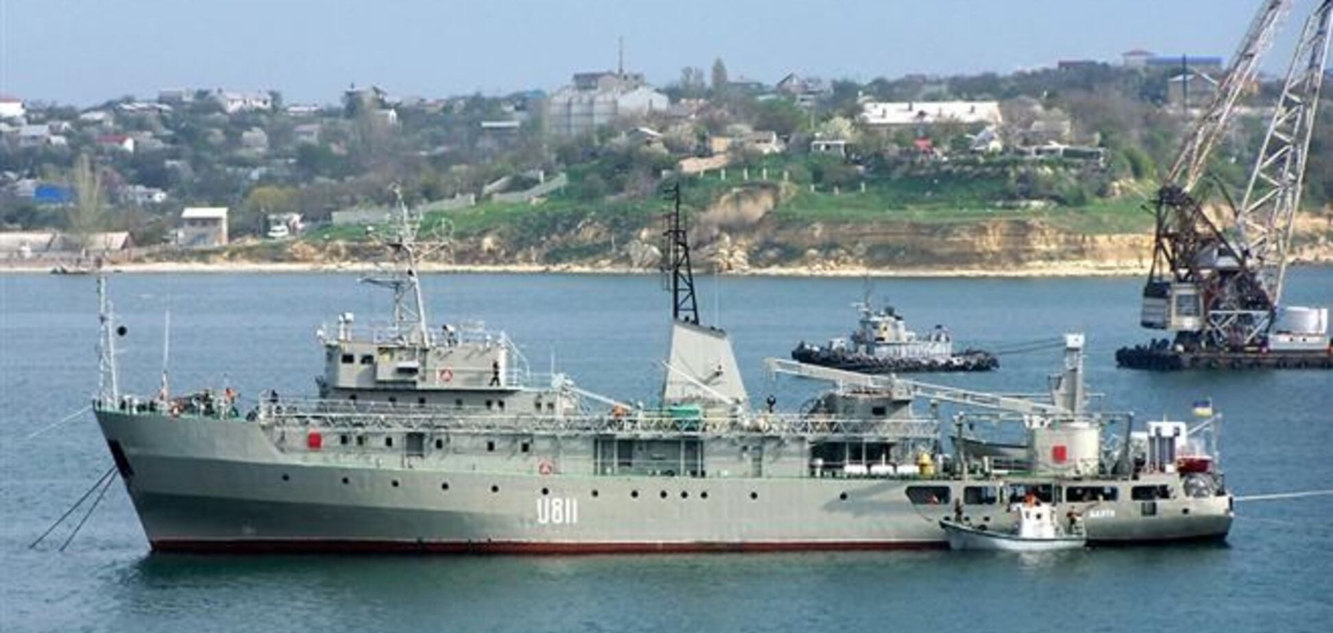 Еще одно украинское судно передислоцировано из Крыма в Одессу