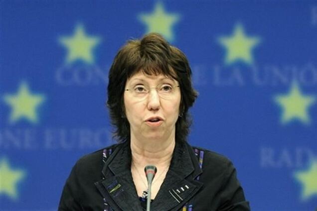 Ештон запевнила, що ЄС буде продовжувати діяльність щодо стабілізації ситуації в Україні 
