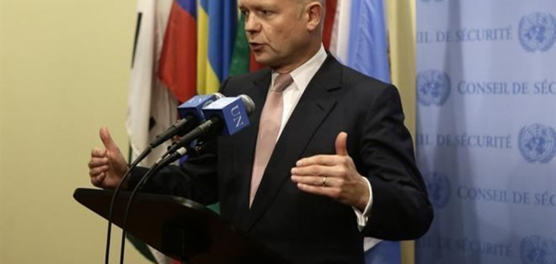 МЗС Британії обіцяє допомогти Україні в стабілізації ситуації