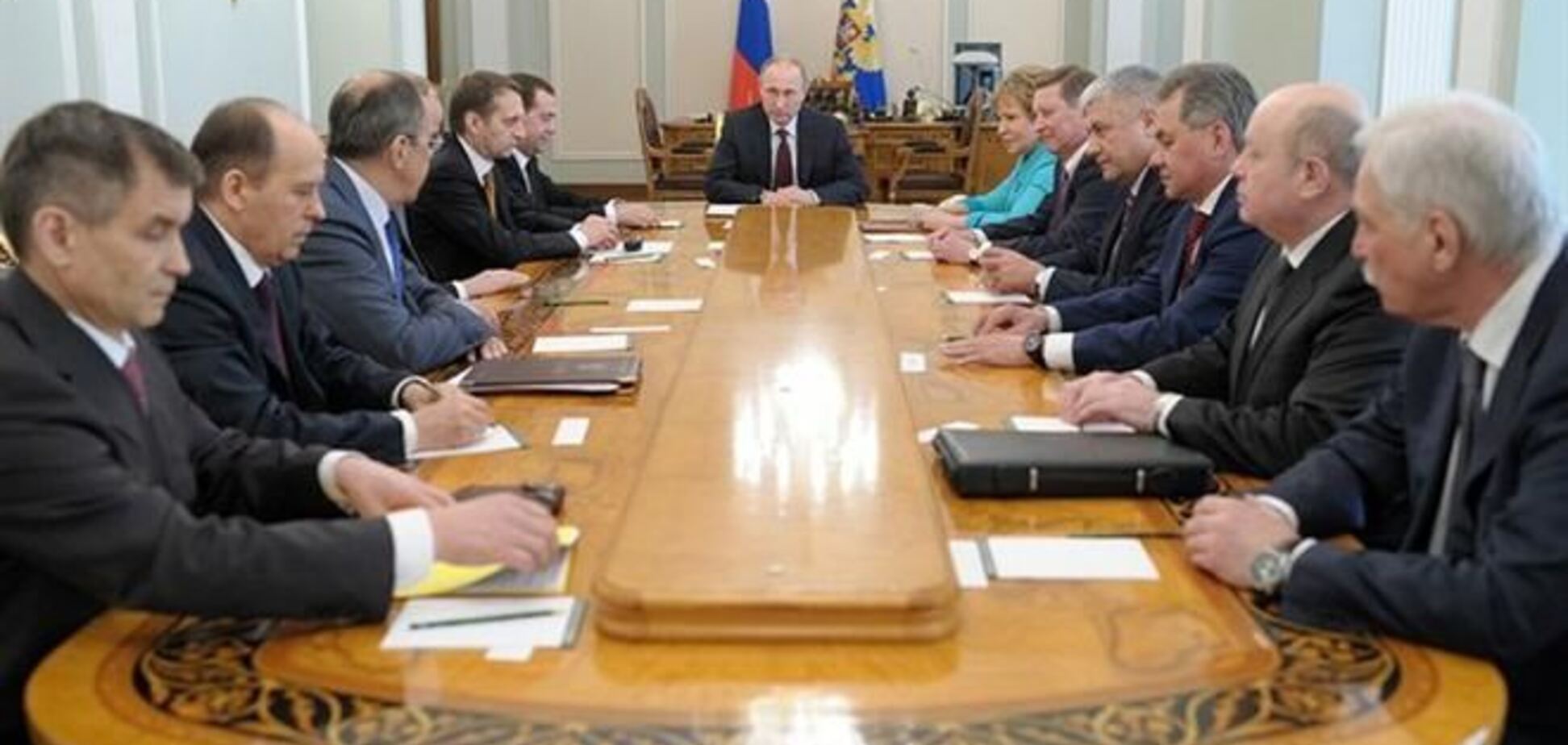 Путін скликав Радбез РФ поговорити про Україну