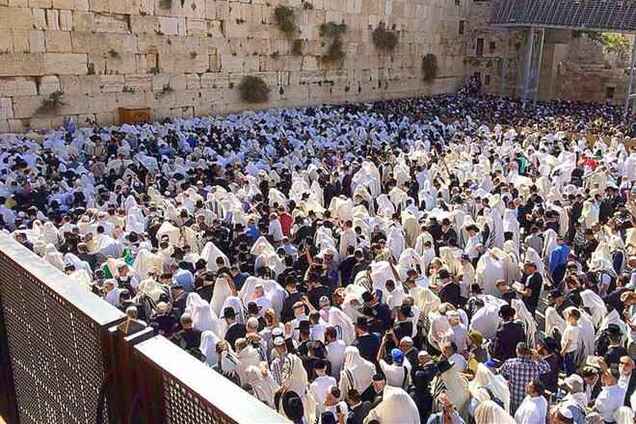 Українські євреї організували наймасовішу молитву в Єрусалимі