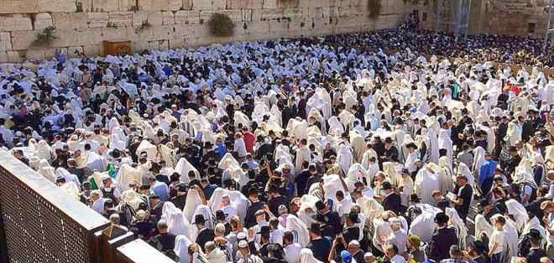 Украинские евреи организовали самую массовую молитву в Иерусалиме