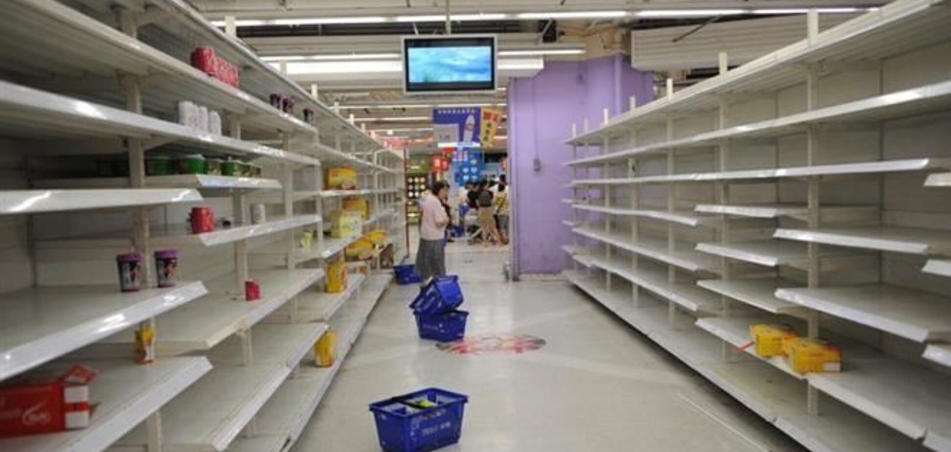 Росіяни з Кубані спустошують кримські магазини