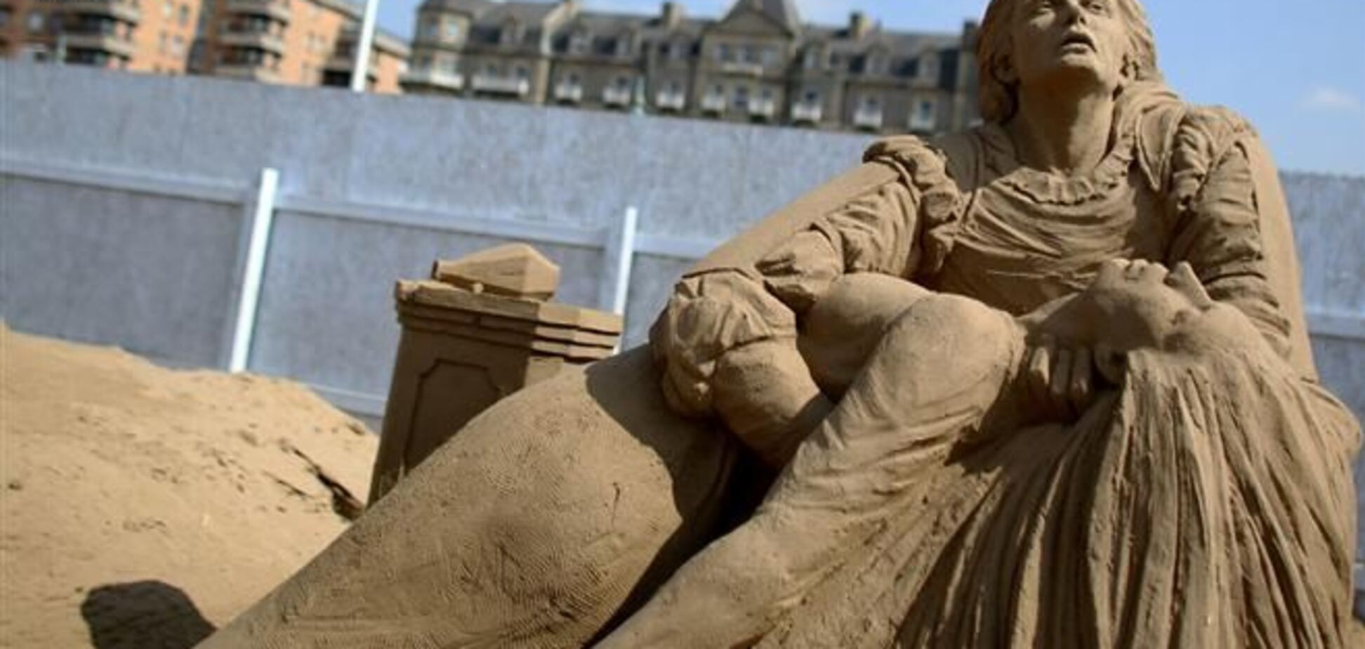Фестиваль песчаных скульптур в Уэстон-сьюпер-Мэре