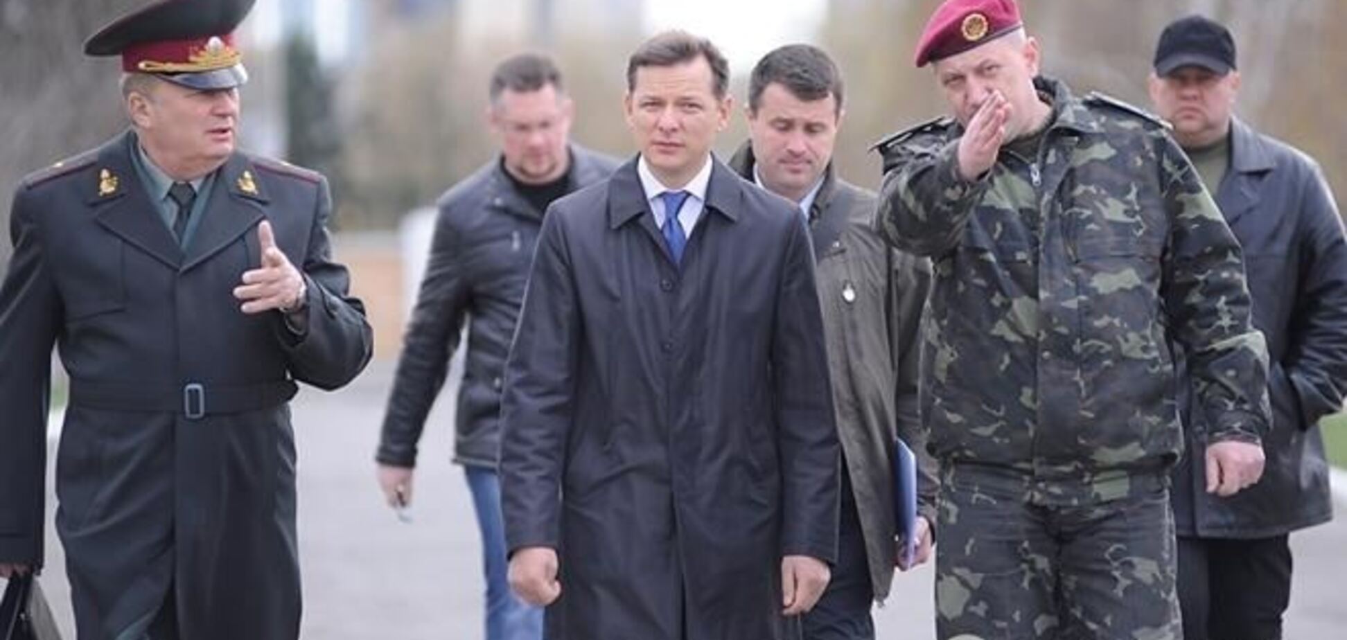 Ляшко гостил у крымских военных–патриотов