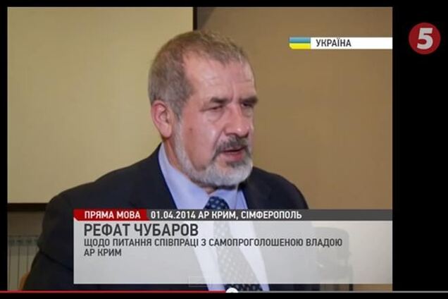 Чубаров розповів, чому татари погодилися співпрацювати з кримськими сепаратистами