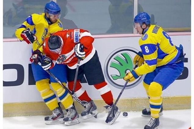 Сборная Украины проиграла стартовый матч ЧМ по хоккею