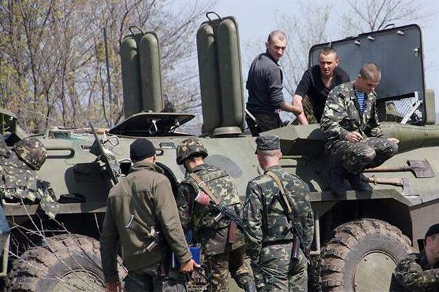 На Харківщині десантники прикривають блокпост з боку Слов'янська