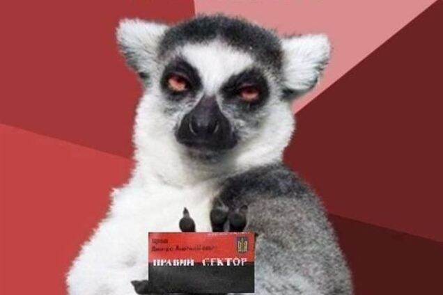 Визитка Яроша стала хитом Интернета