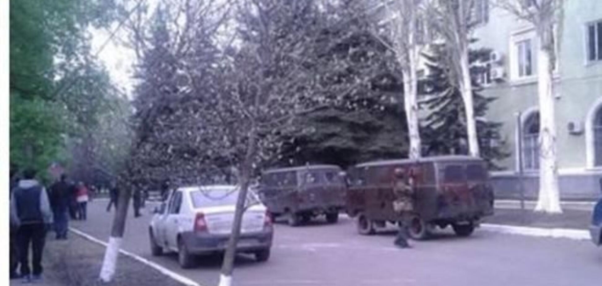 Захватчики не препятствуют работе Краматорского горотдела милиции - МВД