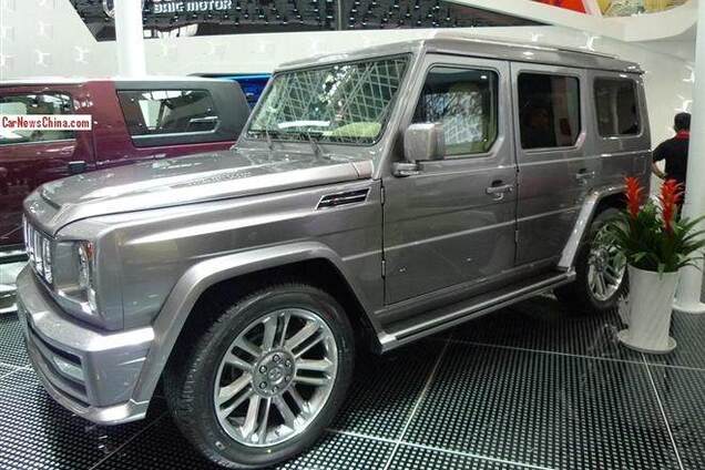 Китайцы сделали подделку легендарного кубика Mercedes G-класса за $27 тыс.