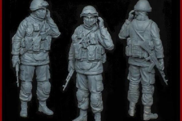 Чехи создали игрушечных 'зеленых человечков'