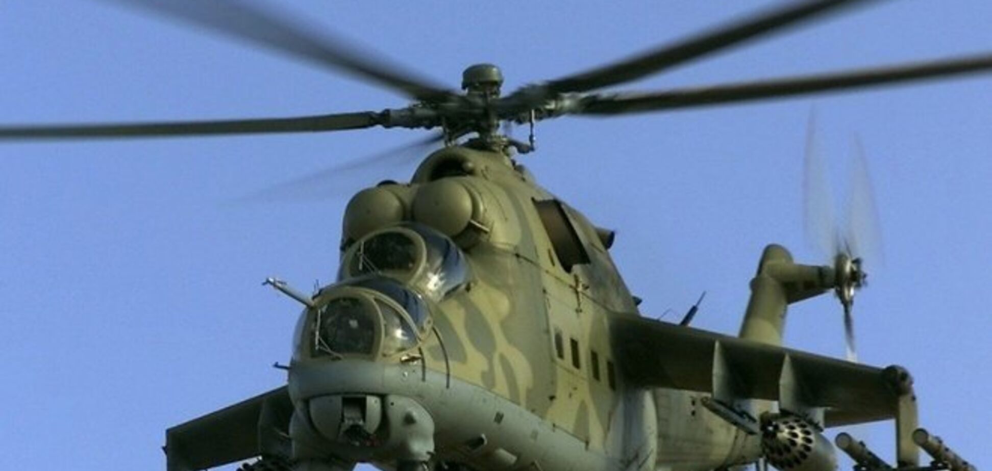 В МВД подтвердили, что обстрелянный в Краматорске вертолет принадлежит ведомству