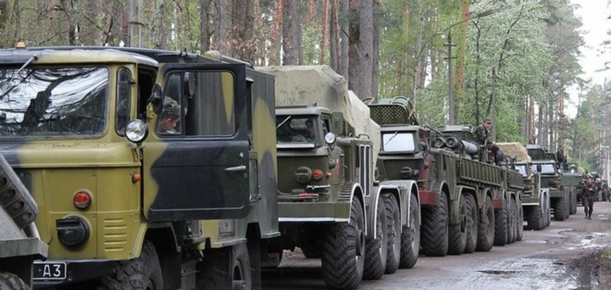 Артиллерия отправилась на защиту северных границ Украины