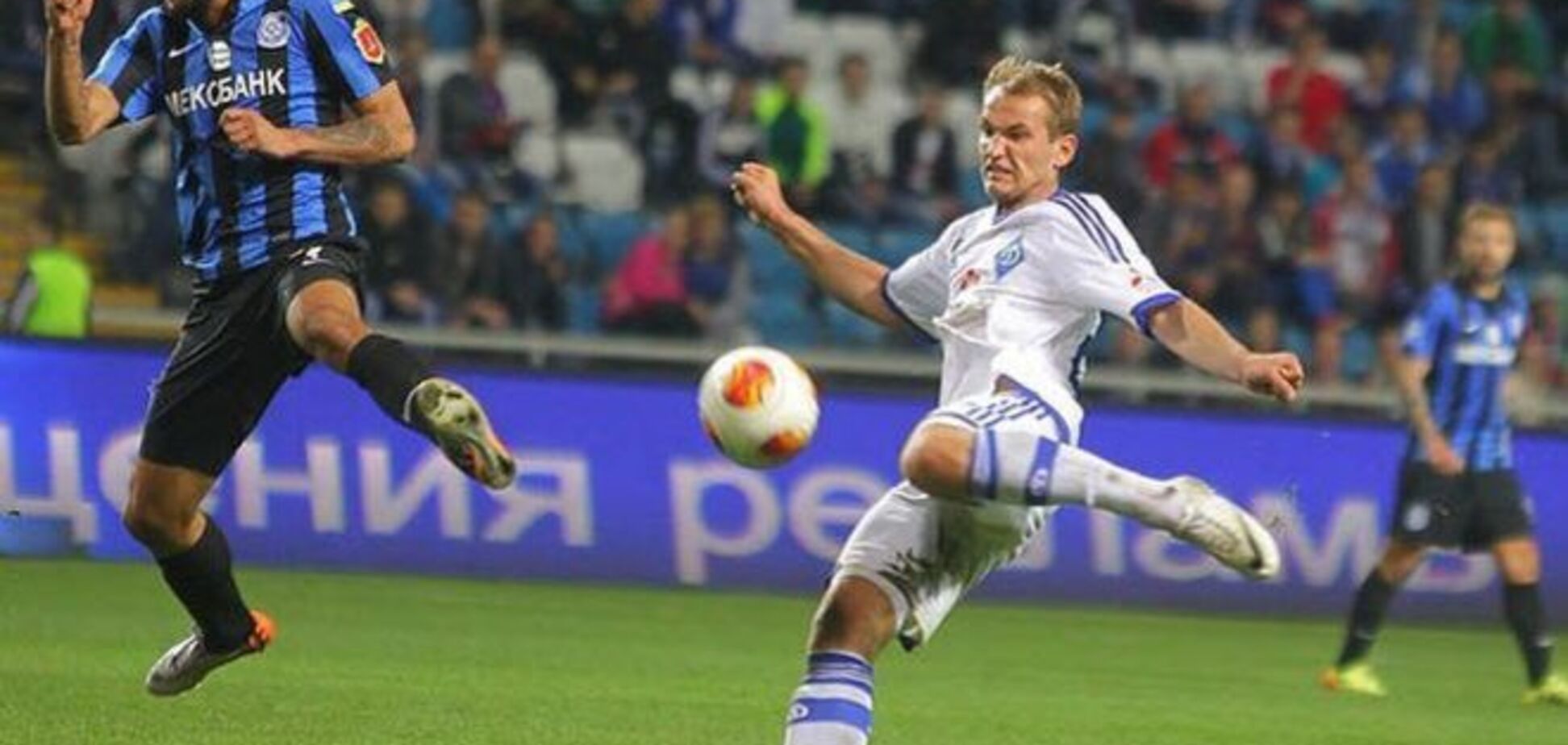 'Динамо' спаслось от поражения в Одессе, 'Металлист' устроил разгром в Луцке