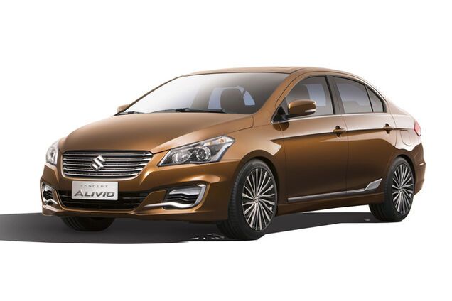 Suzuki показали небольшой седан С-класса
