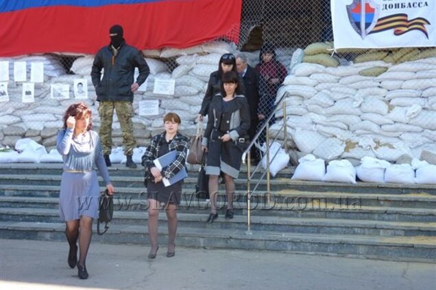 Лидер славянских террористов встретился с депутатами горсовета