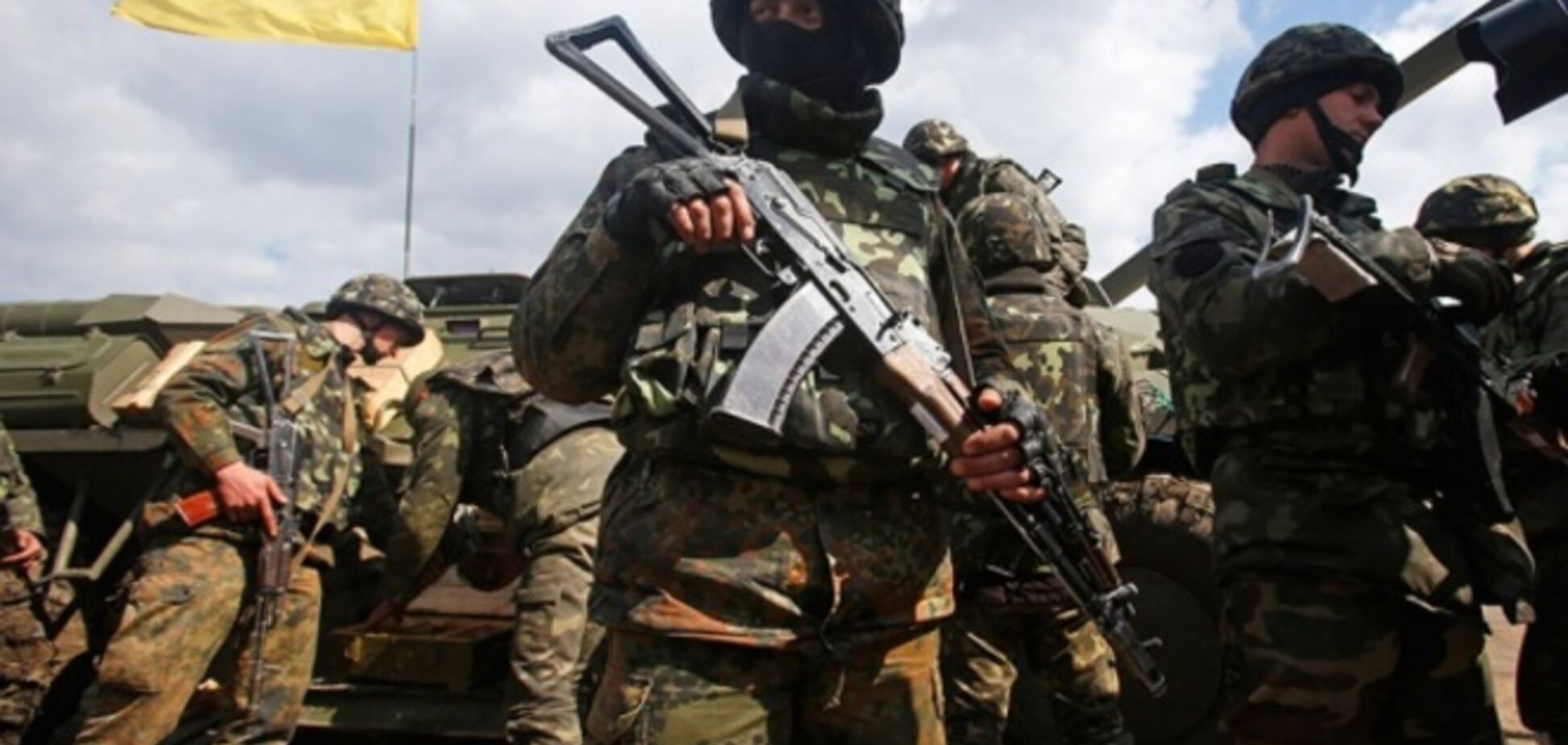 Украинские военные уничтожили блокпост сепаратистов близ Славянска