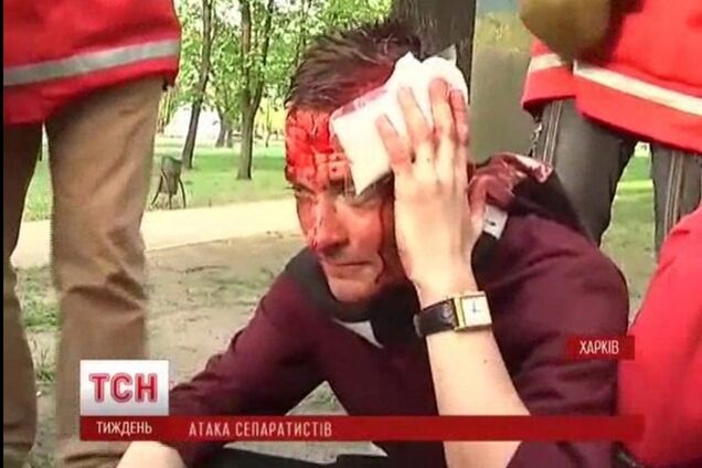 ЗМІ: терористи стріляли по учасниках ходи за єдину Україну у Харкові