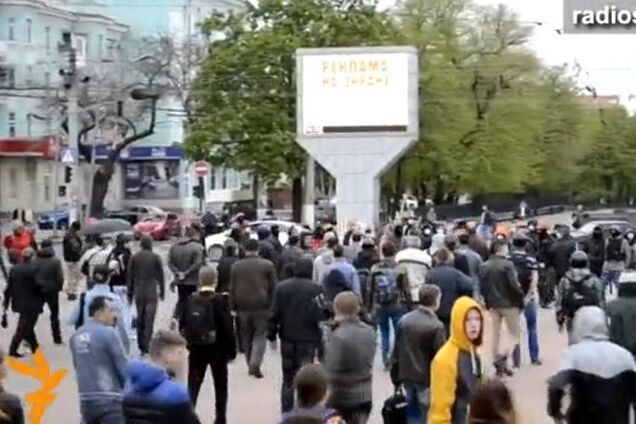 Луганчани вимагали від міліції захистити їх від сепаратистів