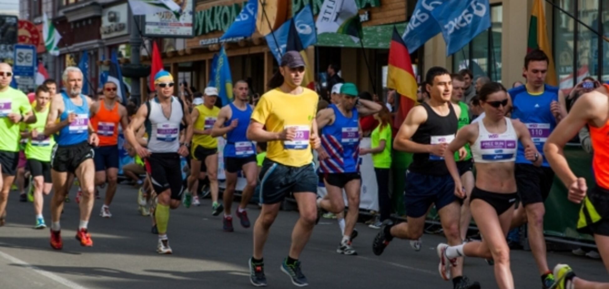 На марафоне в Киеве собрались бегуны из 32 стран