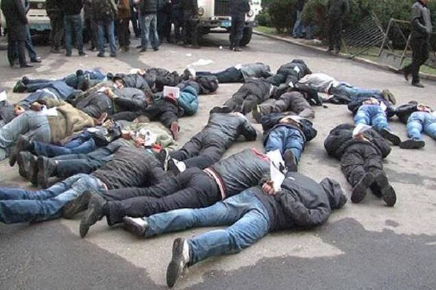 В Харькове милиция задержала агрессивных сепаратистов