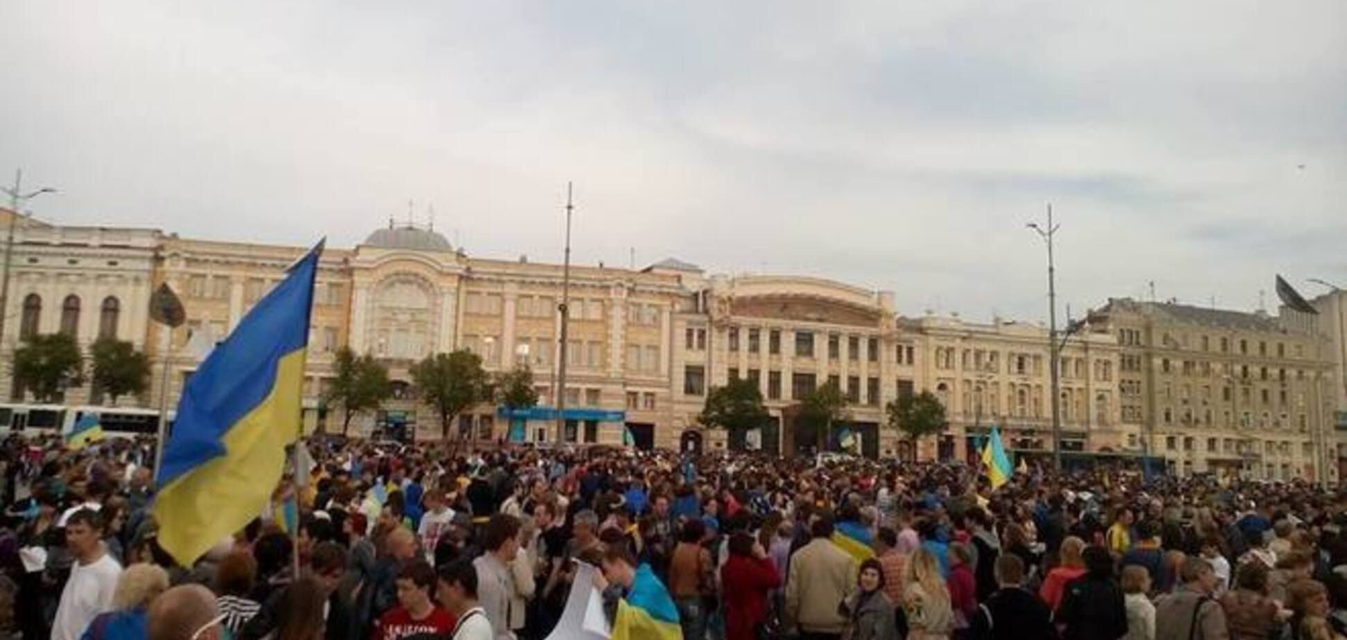 Милиция проводит проверку по факту драки между сепаратистами и ультрас в Харькове