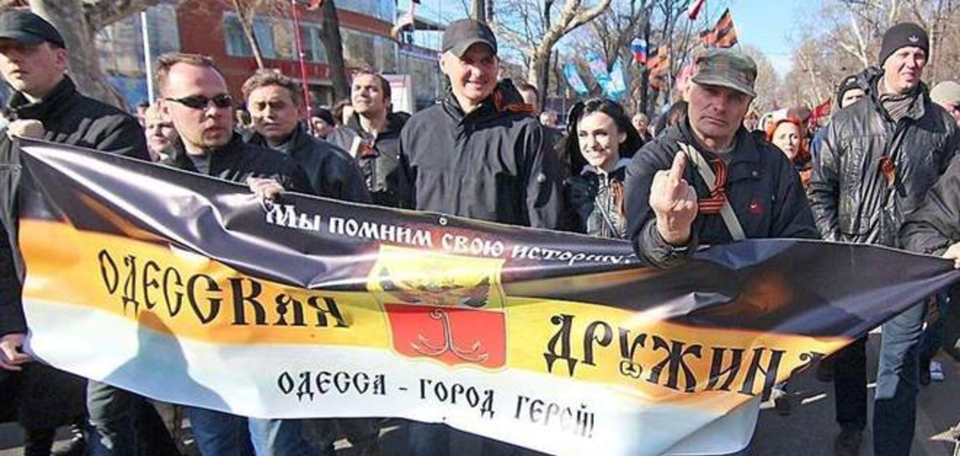 В Одессе сторонники террористов решили забросать Парубия яйцами