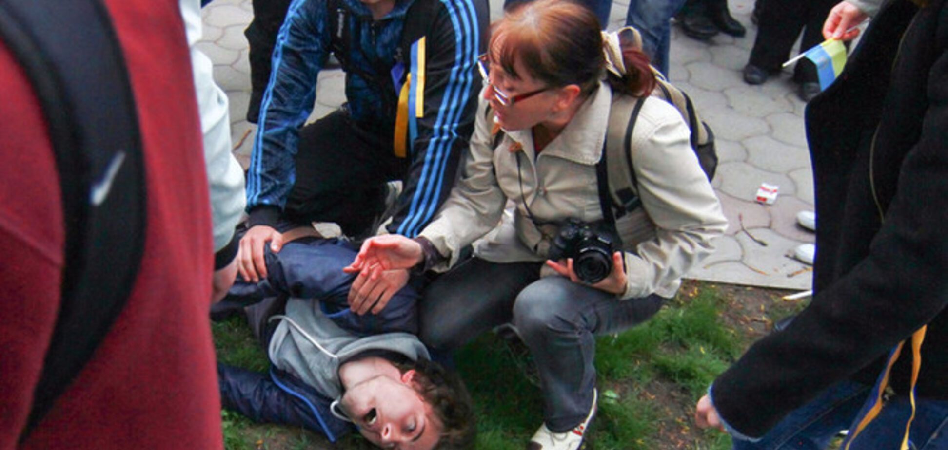 В Донецке террористы пытали студентов и представляли их российским каналам как 'Правый сектор'