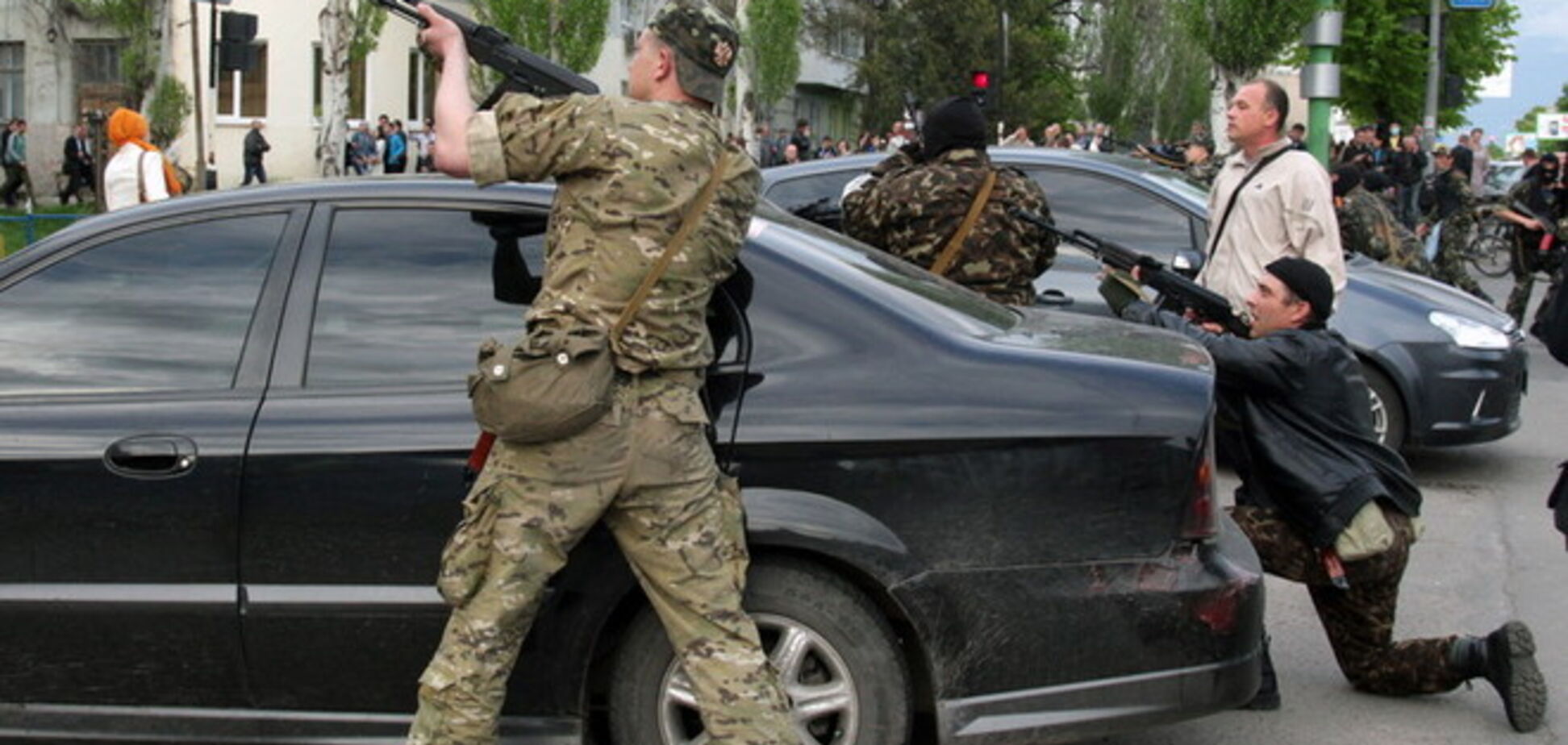 В Луганске террористы захватили УМВД 