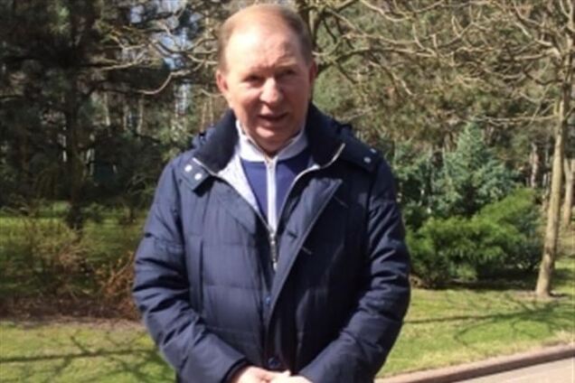 Кучма на даче разбивает грядки и кормит кота-сибиряка