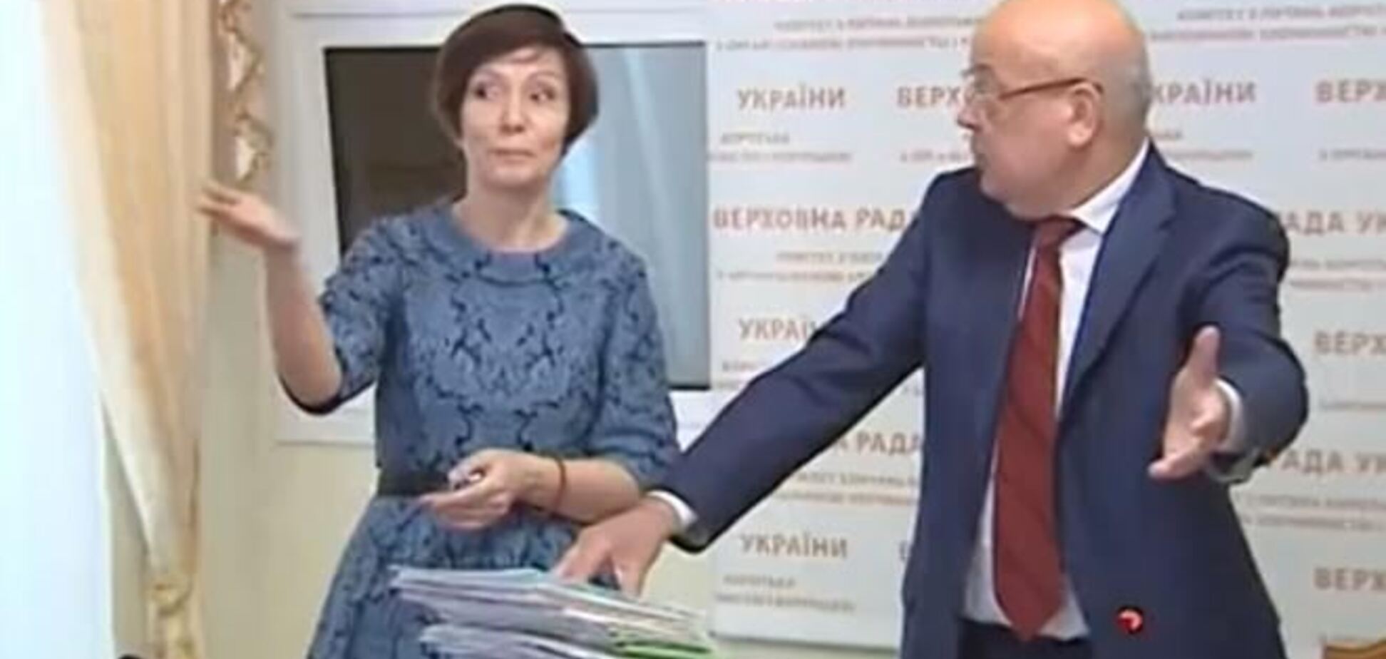 Бондаренко устроила Москалю скандал