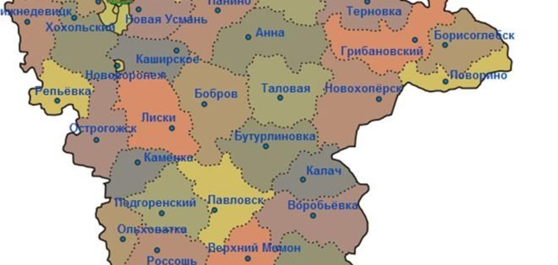 В Луганске хотят присоединить Воронежскую область к Украине