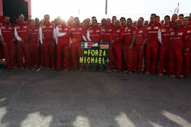 Шумахер стал реагировать на голоса друзей и близких