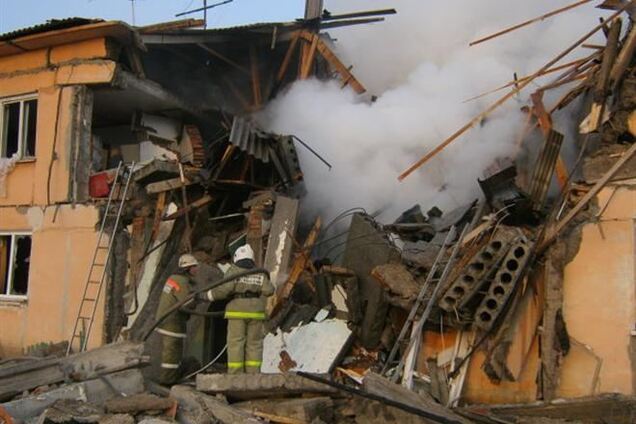 В России взлетел в воздух двухэтажный дом: есть жертвы