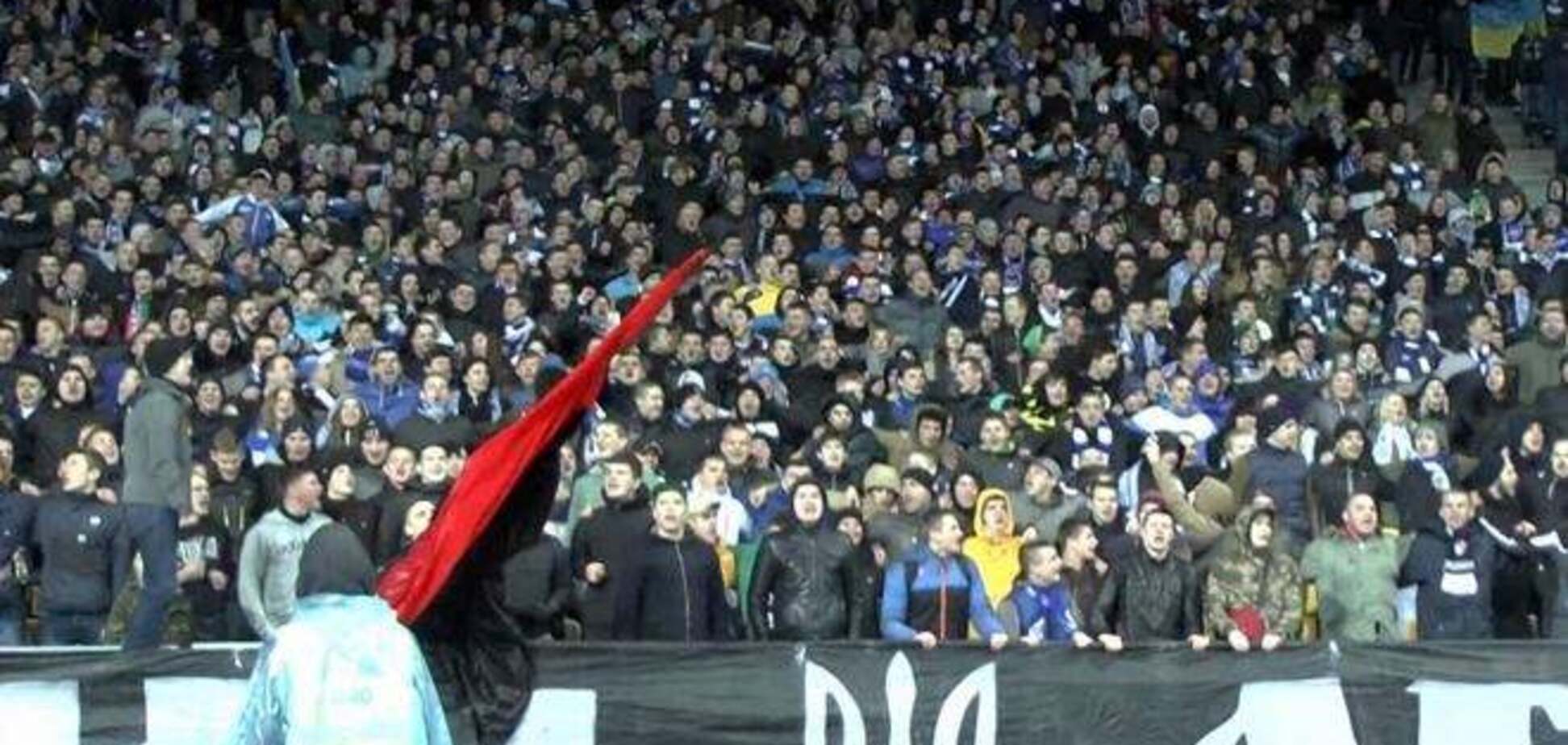 40 тысяч болельщиков на 'Олимпийском': хто не скаче - той москаль!