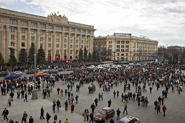В Харькове снова собираются митинговать сапаратисты и сторонники единой Украины