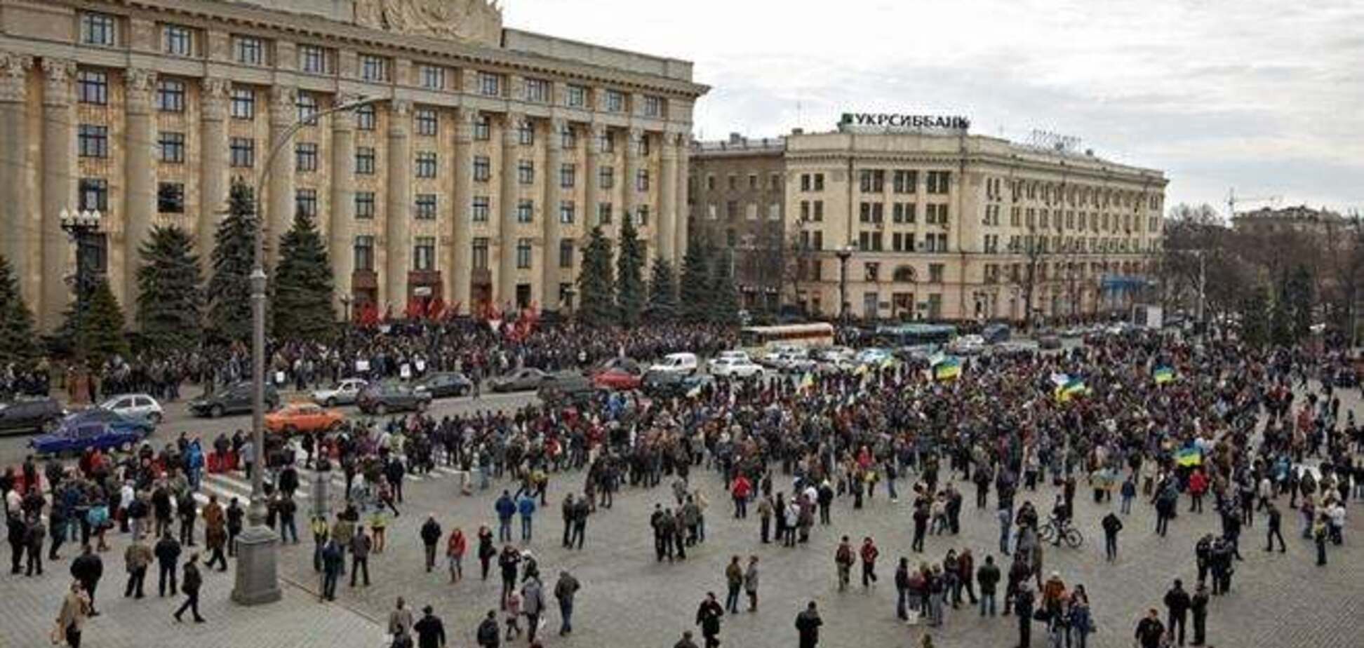 В Харькове снова собираются митинговать сапаратисты и сторонники единой Украины