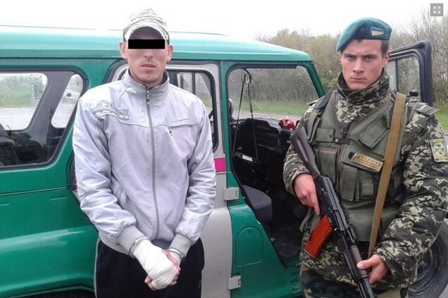 На Луганщине пограничники поймали российского неонациста с антиукраинскими листовками