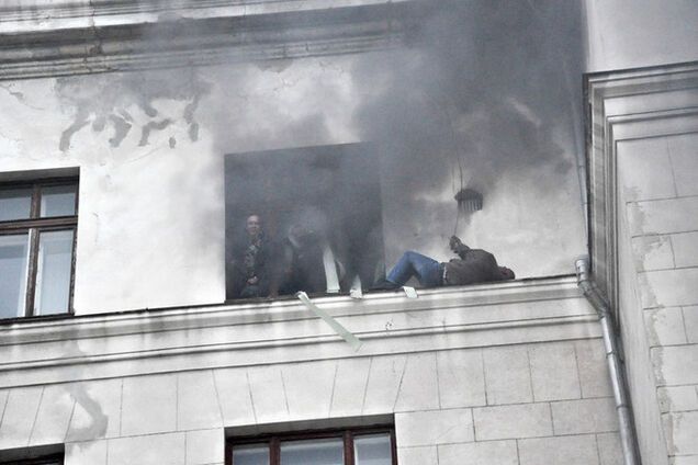 Парубій назвав можливу причину загибелі людей в одеському Будинку профспілок