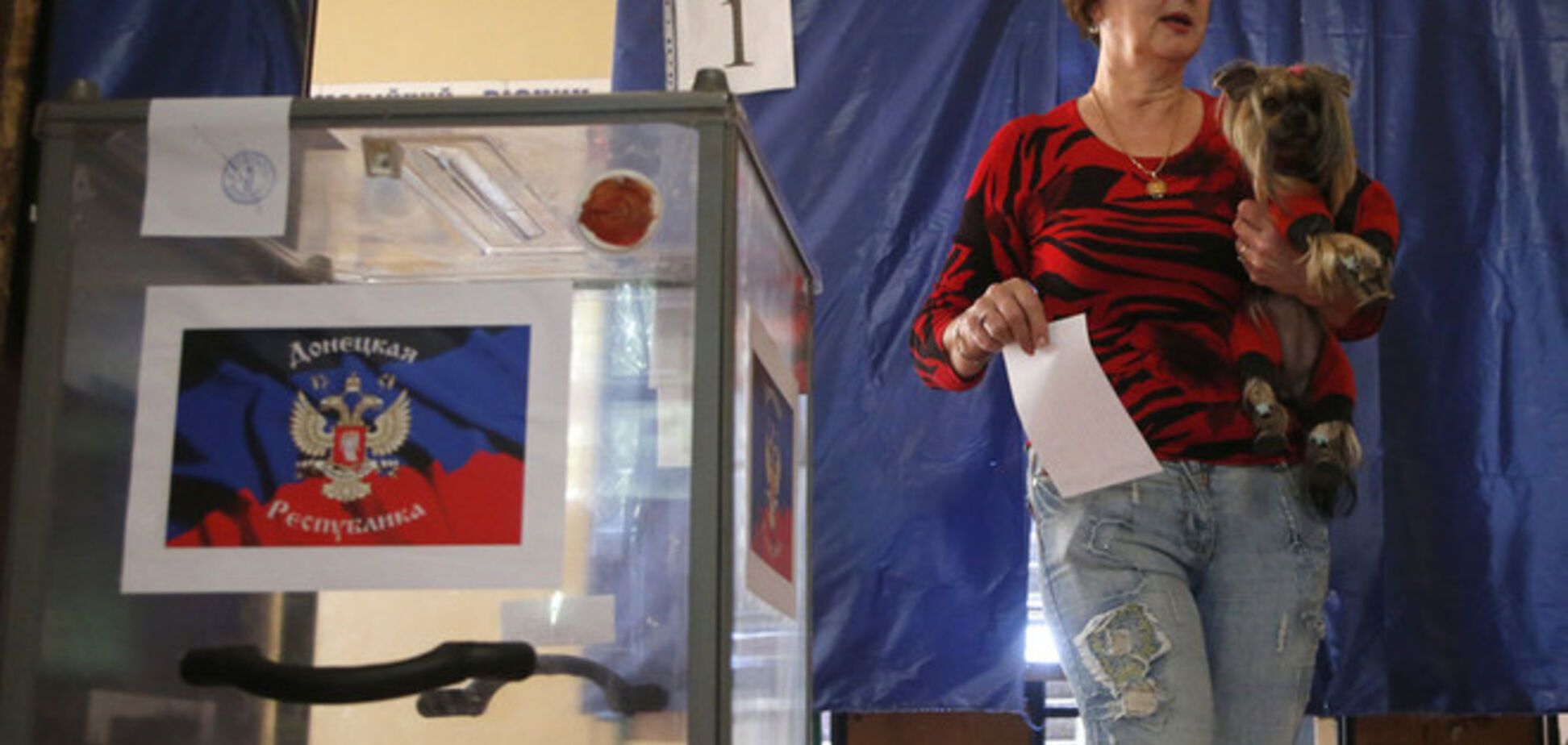 Псевдореферендум на Донбассе. Видеотрансляция