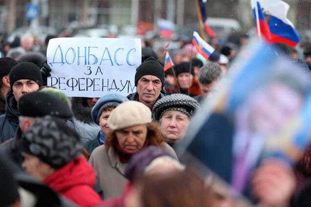 МИД Британии назвал 'референдум' в Украине 'прискорбным событием'